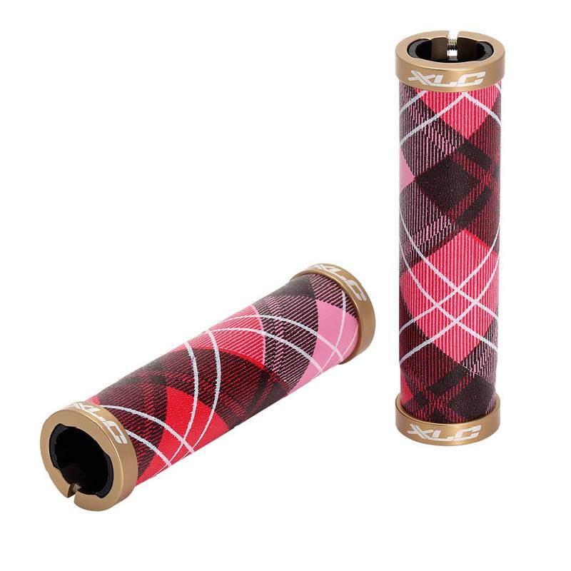 Fashion Cycle Handlebar Grips - Tartan