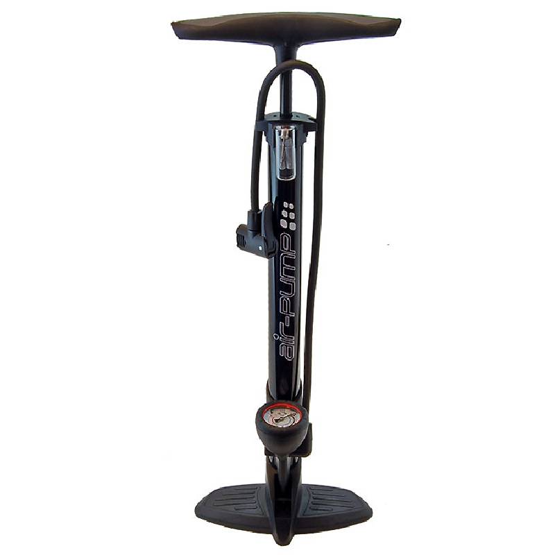 Track Pump Alloy Barrel with Gauge